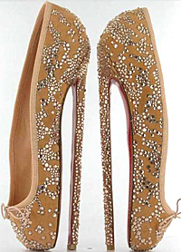 Louboutin created unique ballet shoes 