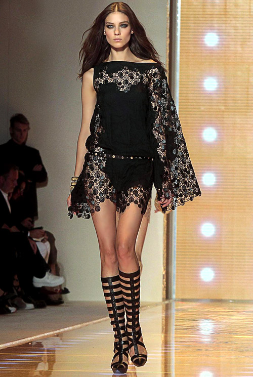 Versace Spring-Summer 2013 collection at Milan Fashion Week: Original ...